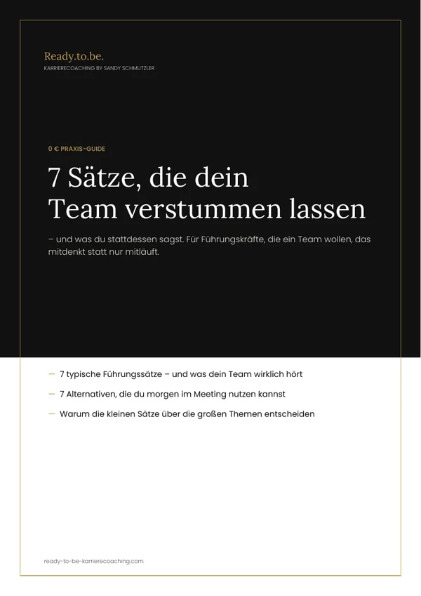 Cover: 7 Sätze, die dein Team verstummen lassen